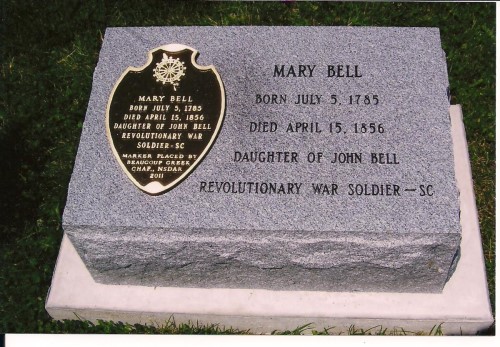 Mary Bell marker