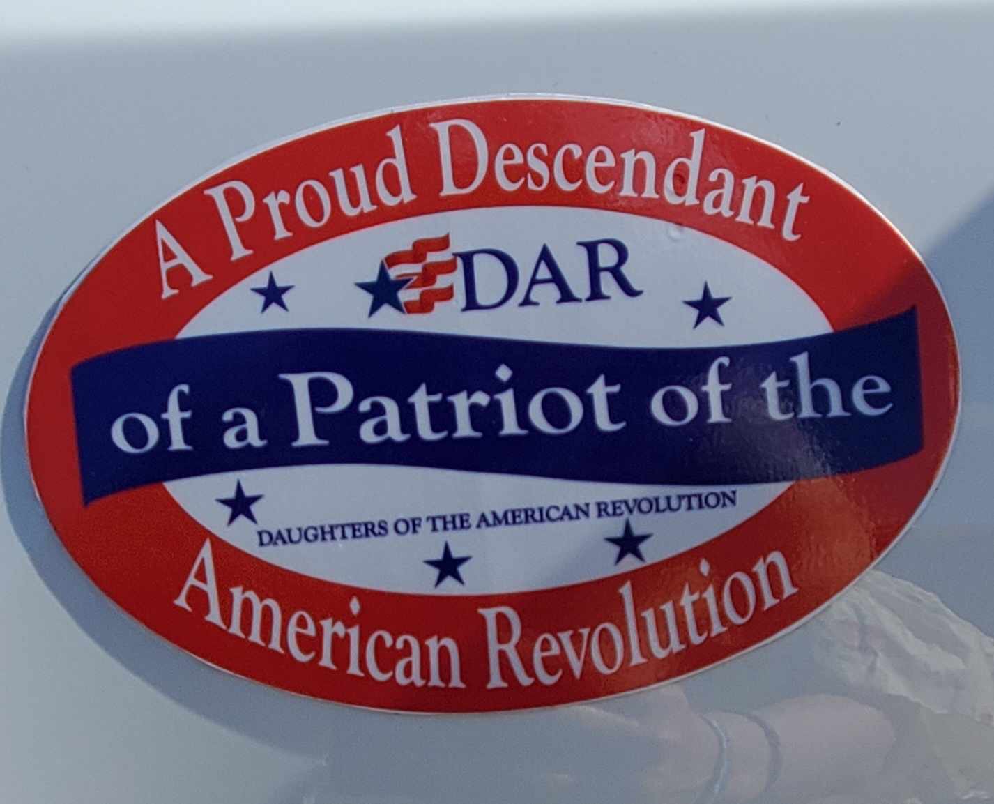 DAR Sticker