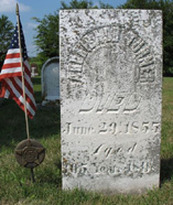 DAR Marker: Archibald Turner's gravesite