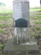 DAR Marker: Henry Kelley's gravesite