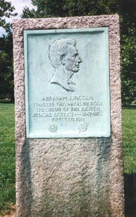 [Abraham Lincoln's 8th Judicial District Marking]