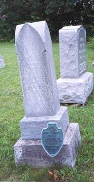 [Mary McDowell Martin Davis Gravestone and DAR Marker]